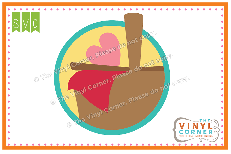 Picnic Basket In Circle Cuttable SVG Clipart Design