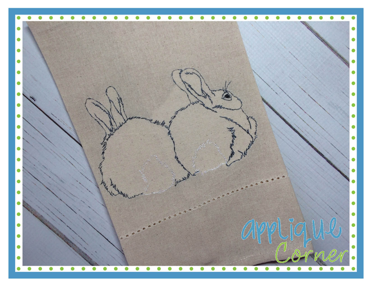 Bunny 5 Embroidery Design