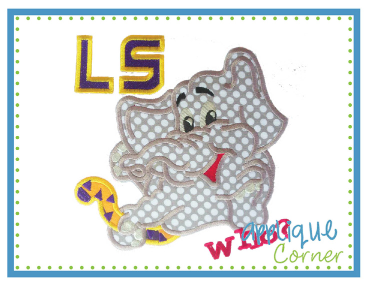 LS Who Applique Design