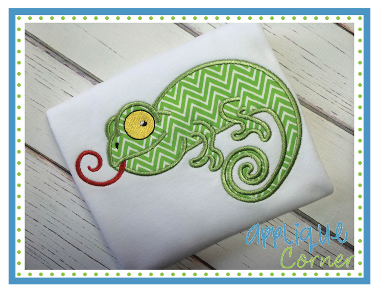 Lizard Applique Design