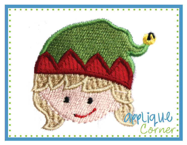 Elf Girl Mini Embroidery Design
