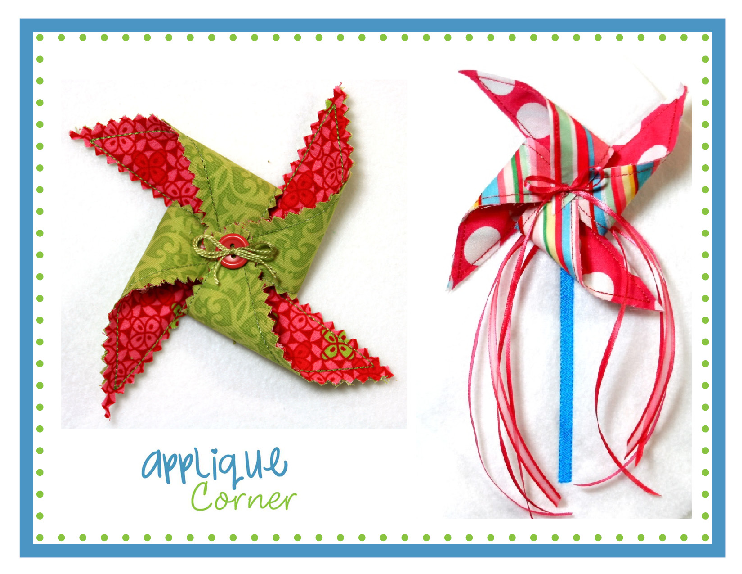 Pinwheel Applique Design