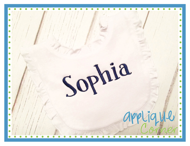 Pretty Please Embroidery Font