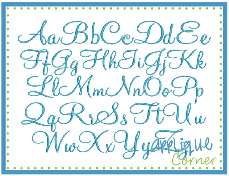Princess Embroidery Script