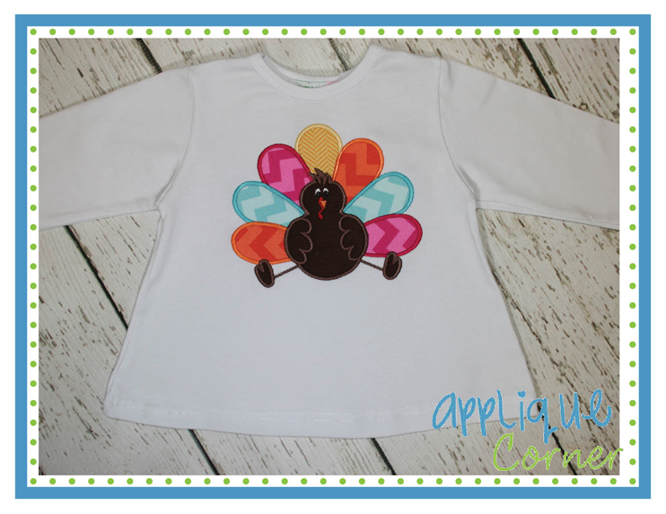 Turkey Satin Applique Design