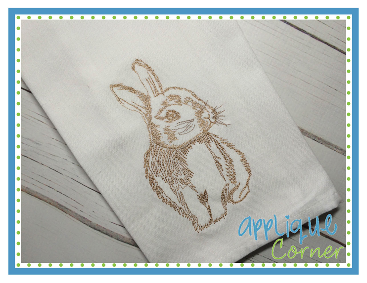 Bunny 3 Embroidery Design