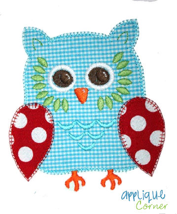 Owl Applique Design