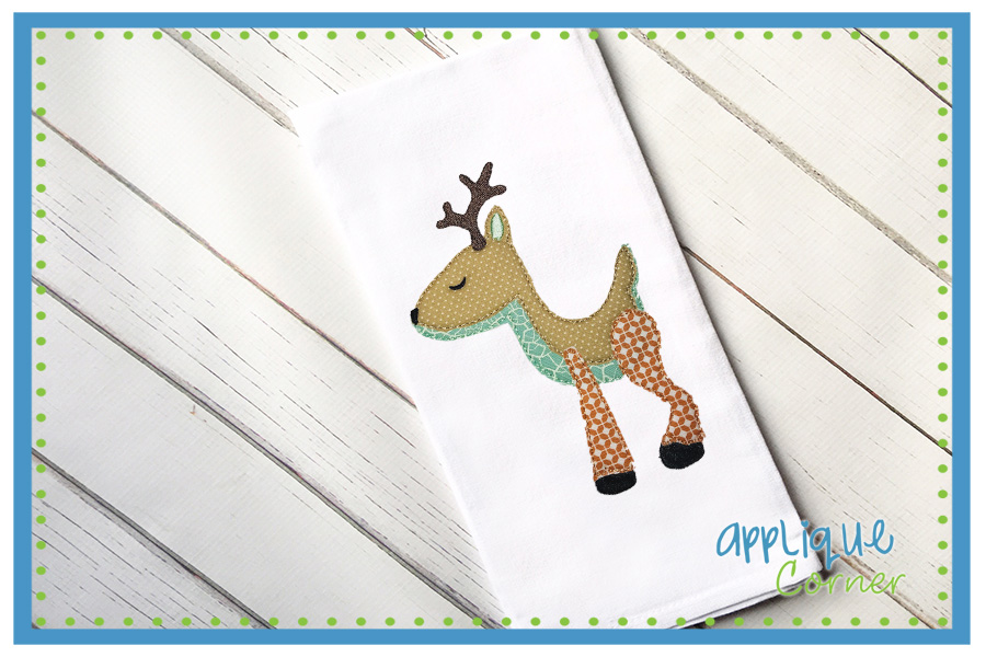Quick Deer Applique Design