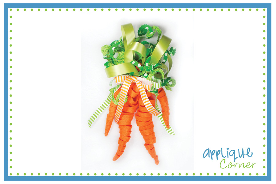 Carrot Bouquet In-The-Hoop Design