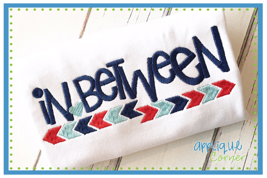 In-Between Embroidery Design