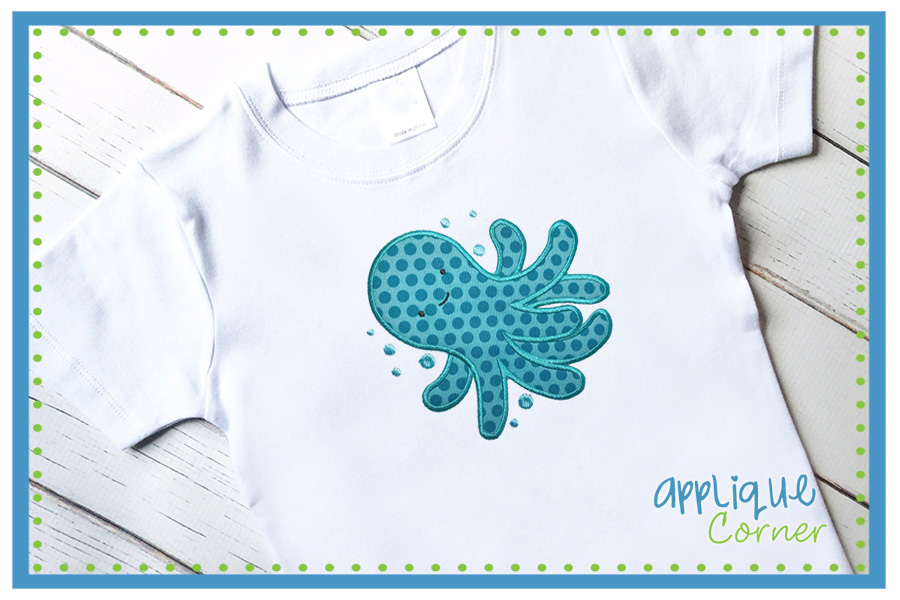 Octopus Applique Design
