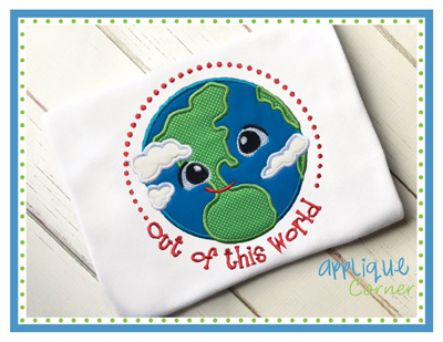 Out of this World Applique Design