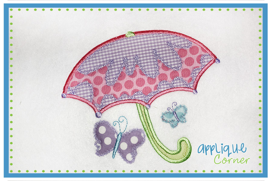 Umbrella with Butterflies