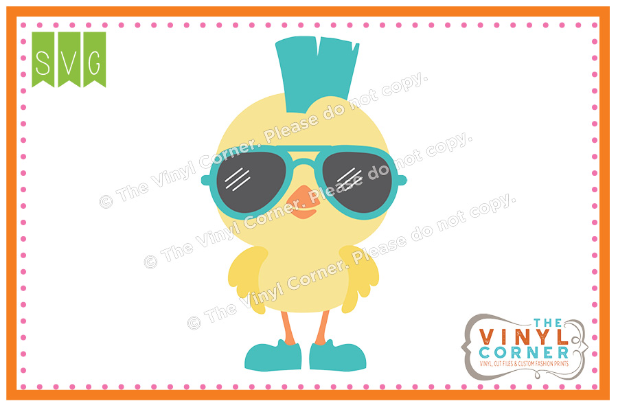 Boy Chick SVG Clipart Design