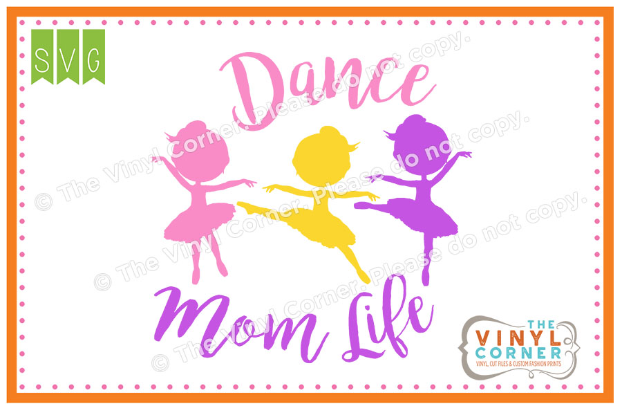 Dance Life Cuttable SVG Clipart Design
