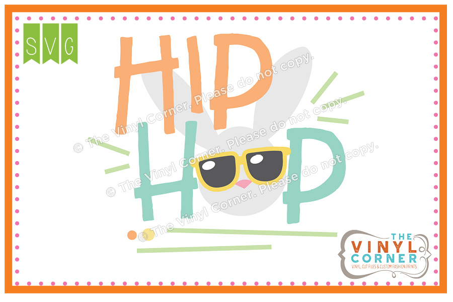 Hip Hop SVG Clipart Design