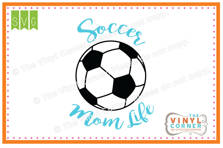 Soccer Life Cuttable SVG Clipart Design