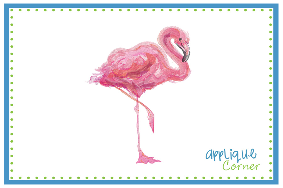 Flamingo - Watercolor Design